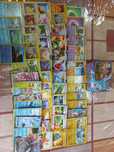 Cartas pokemon e caixa