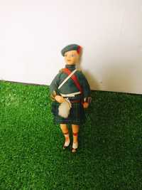 Lalka Figurka Vintage Szkota Kilt Szkocka Szkocja Kolekcjonerka Figure