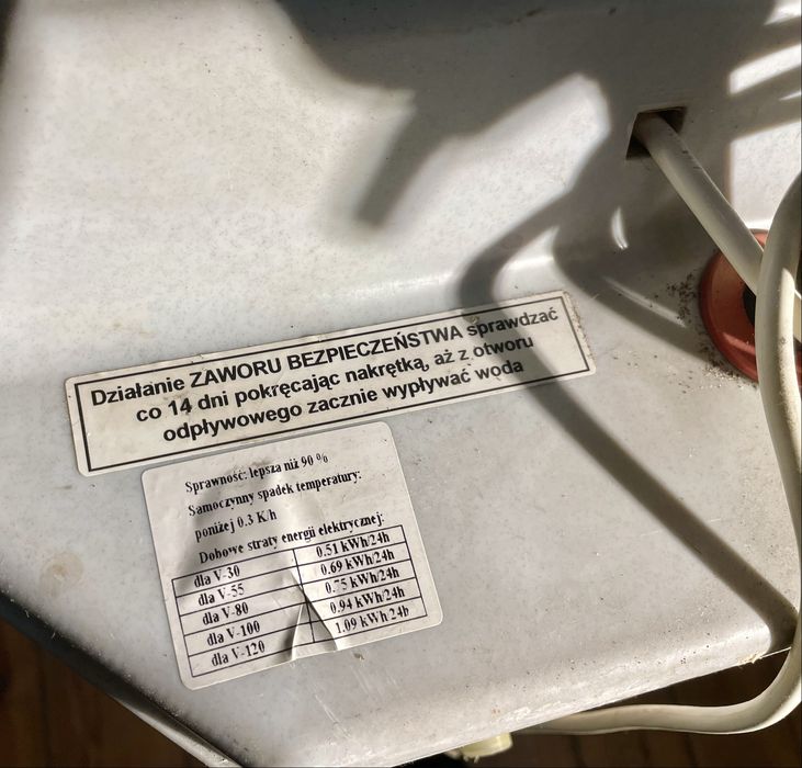 Bojler elektryczny terma nibe biawar  viking 100 e