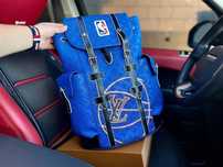 Louis Vuitton Christopher NBA синий рюкзак мужской портфель