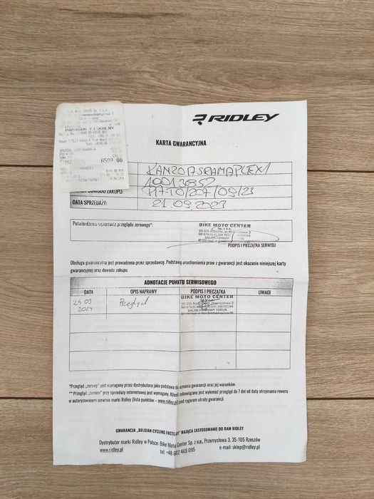 Ridley Kanzo A   M (54)– świetny stan, mocna specyfikacja