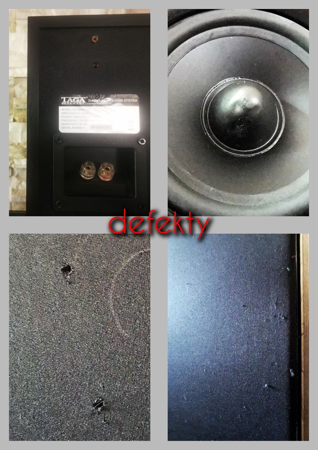 Sprzedam kolumny kina domowego Taga Harmony