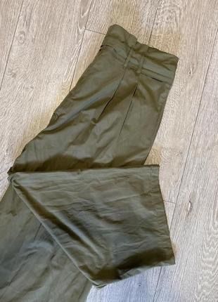 широкі штани кюлоти з високою посадкою широкі штани primark 16/xxl