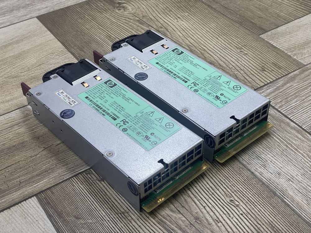 Серверні блоки живлення 1200W HP HSTNS-PL11 100А 12 вольт
