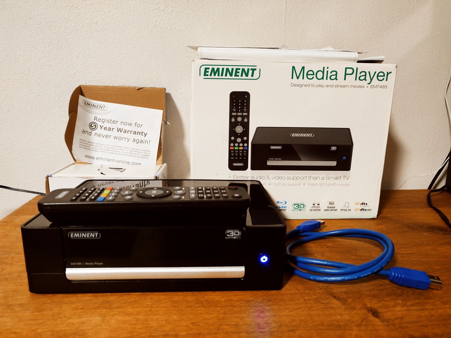 WYPRZEDAŻ! Odtwarzacz multimedialny Eminent Media Player
