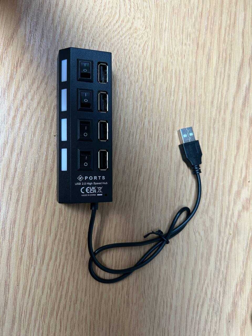 Hub przedłużający Switch 4-portowy Hub USB 2.0 Komputerowy Hub