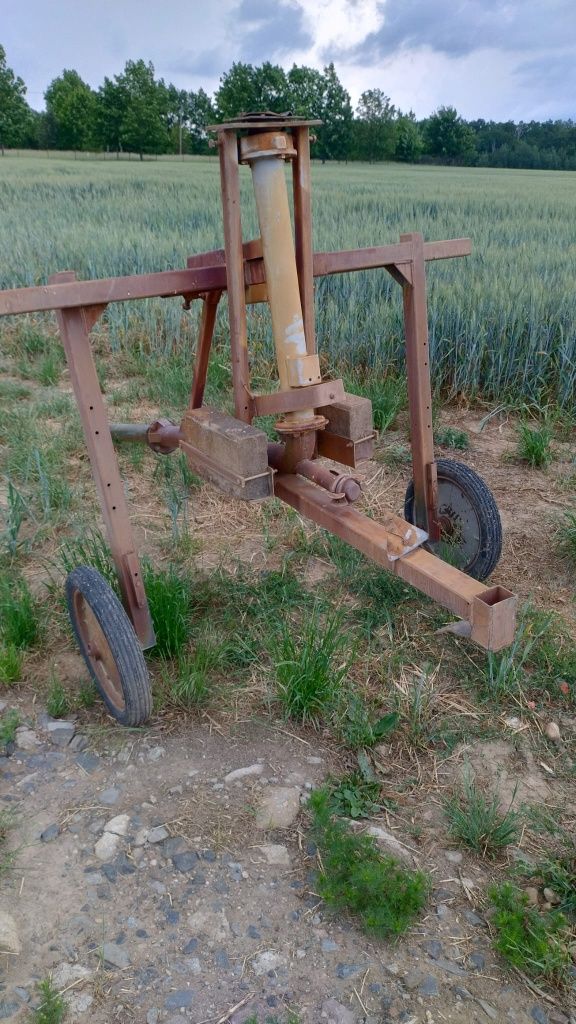 Działko do deszczowni Bauer , wózek
