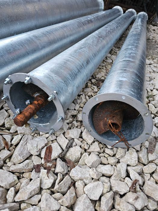 Rura ocynk silnik 3 fazowy do żmijki Podajnik zbożowy do zboża