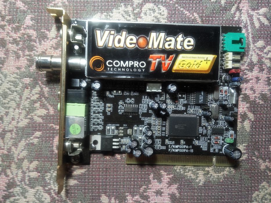 TV и FM тюнер Compro VideoMate TV Gold Plus (PCI)