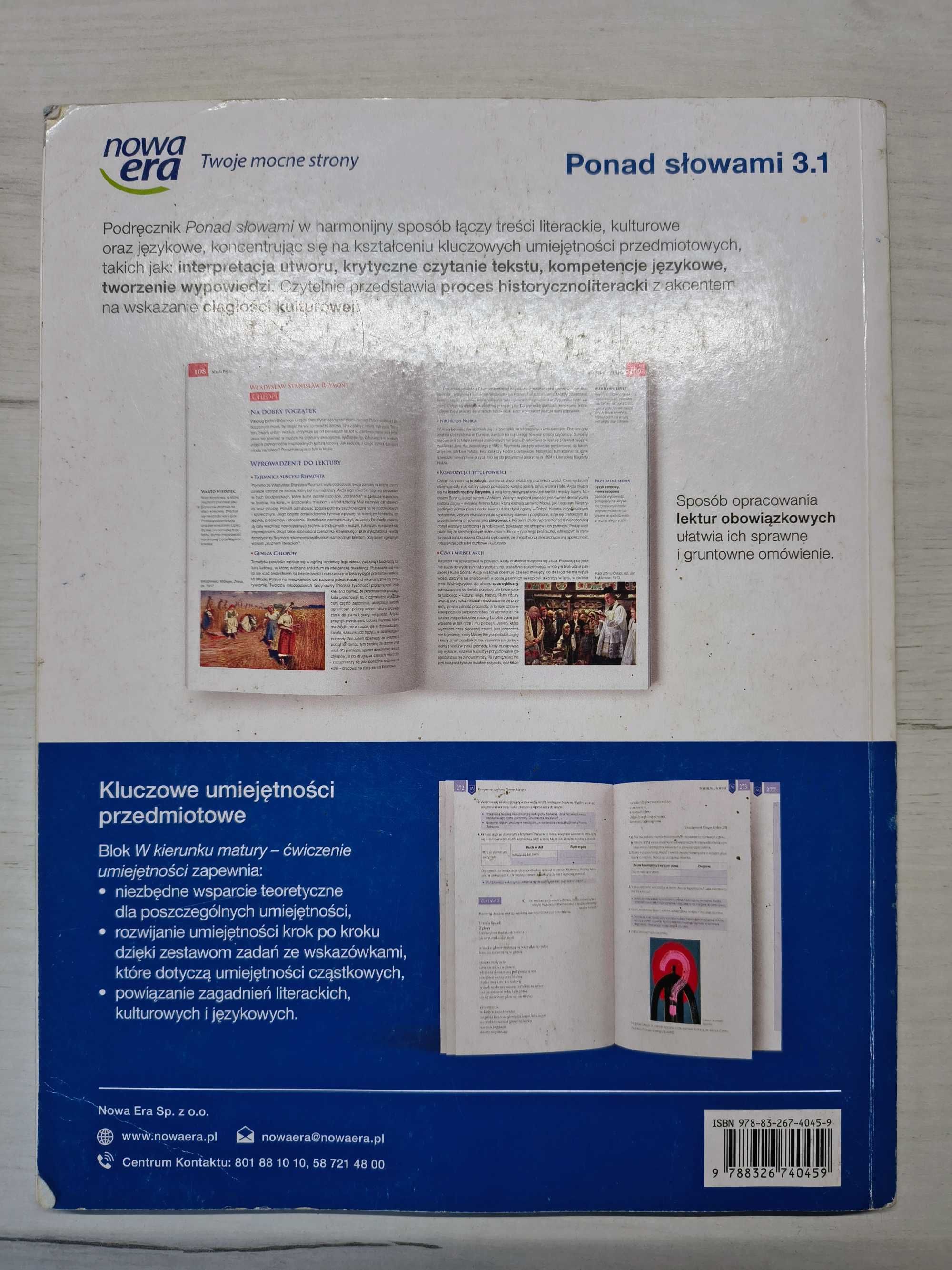 Podręcznik Ponad słowami 3 część 1
