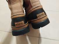 Buty zimowe Sorel Śniegowce Caribou NM1000 Buff 281