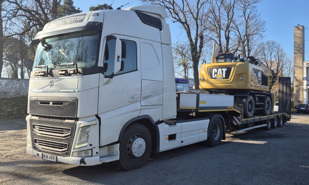 Transport/Niskopodwozie/Platforma/Koparka/Kombajn/Harvester/