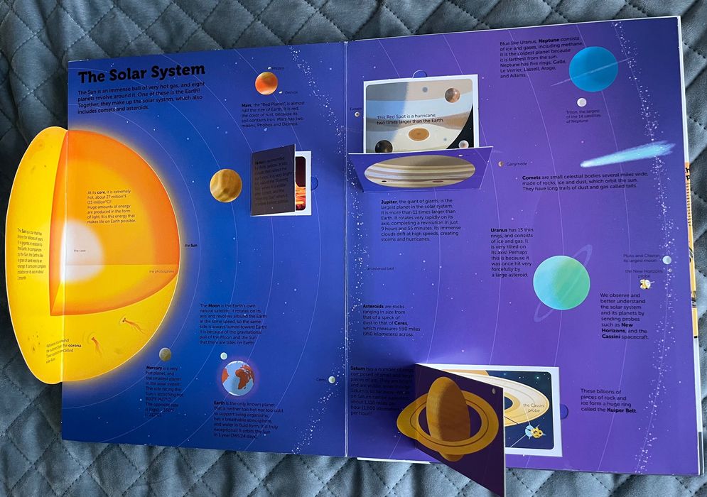 Книга «The ultimate book of space» англійською мовою