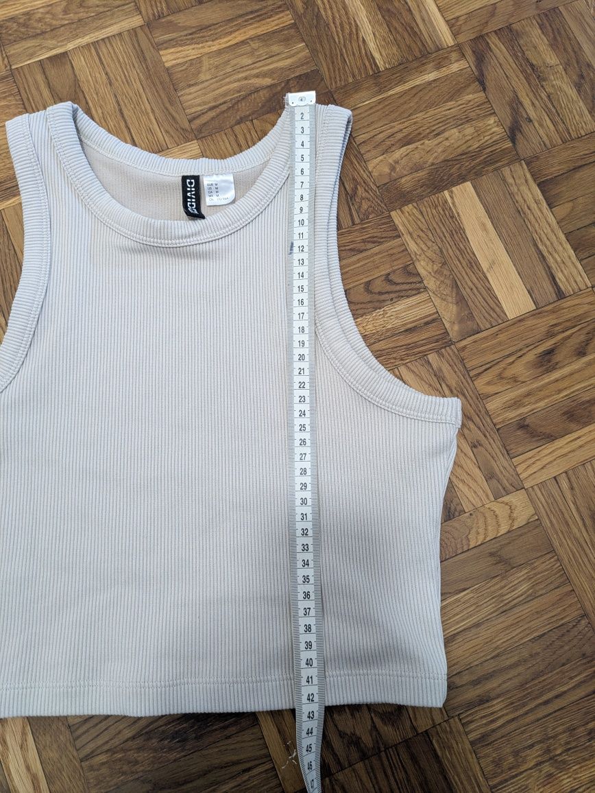 Top damski beżowy M H&M
