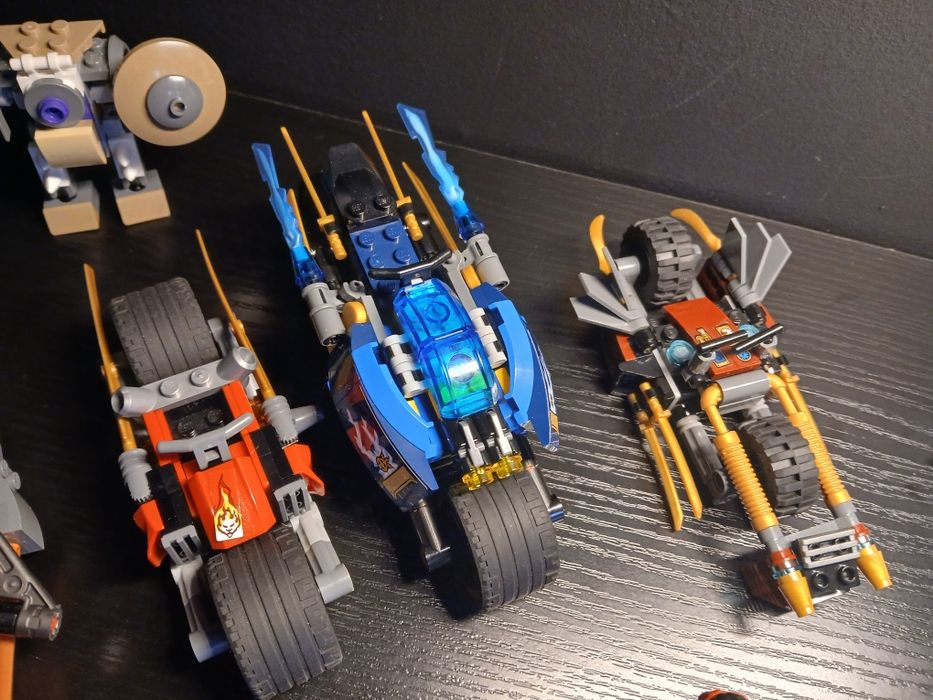 Zestawy Lego Ninjago 70600, 70622, 70753, 30291, instrukcje