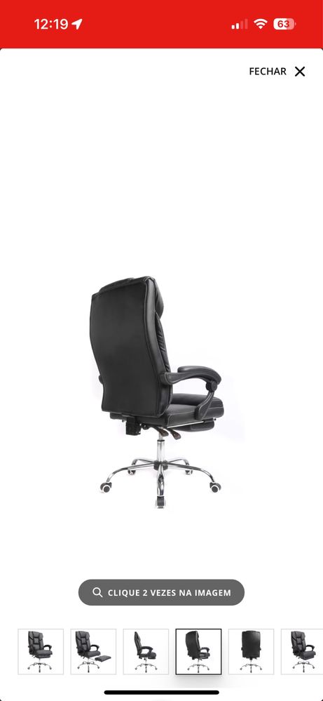 Cadeira executiva MITSAI