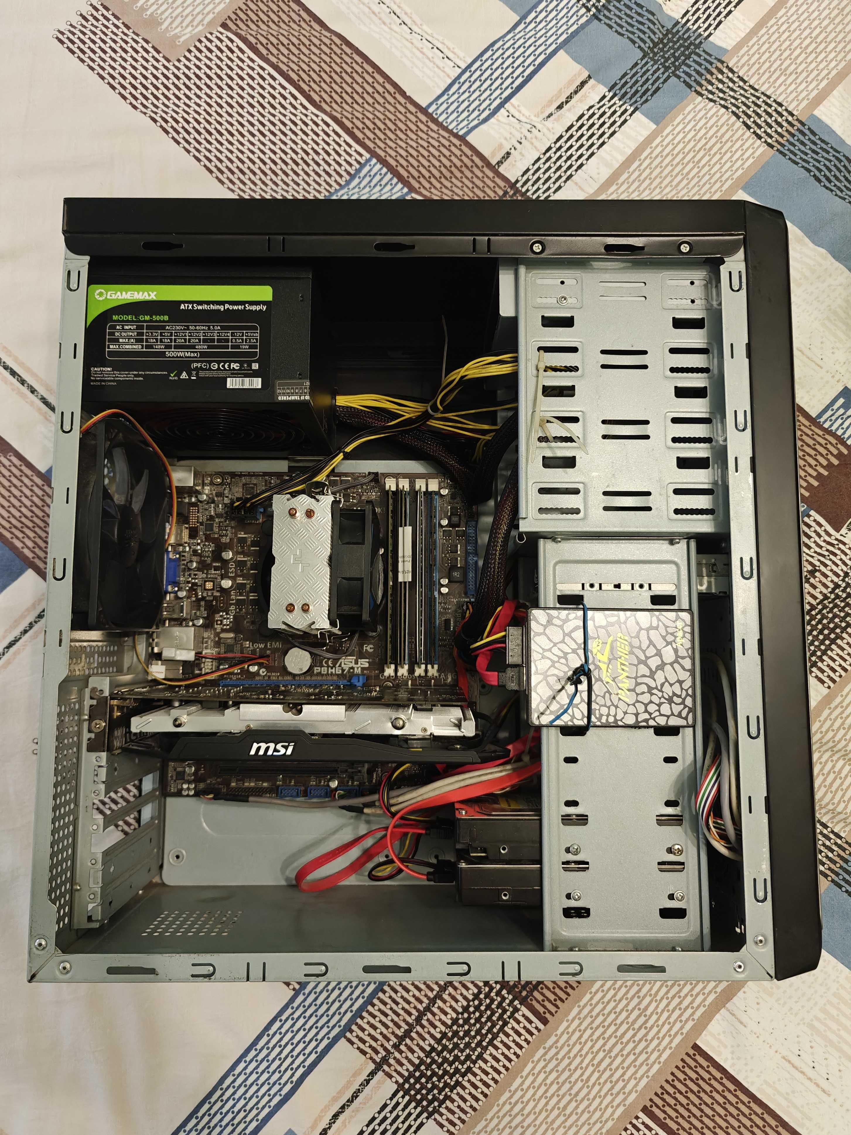 Комп'ютер, Компьютер, ПК Intel i5 3470, ОЗУ DDR3 8Gb, GTX 750 Ti 2Gb