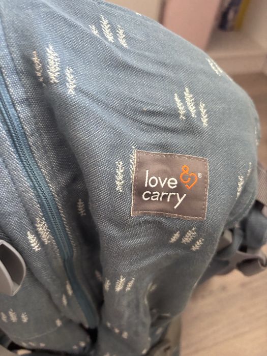 Ергорюкзак кенгуру переноска з народження 0 +Love carry