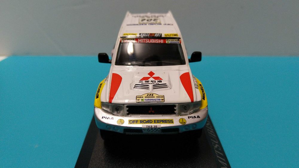 Mitsubishi Pajero 4x4 #206: Vencedor Rali Dakar 1998 - Altaya 1/43