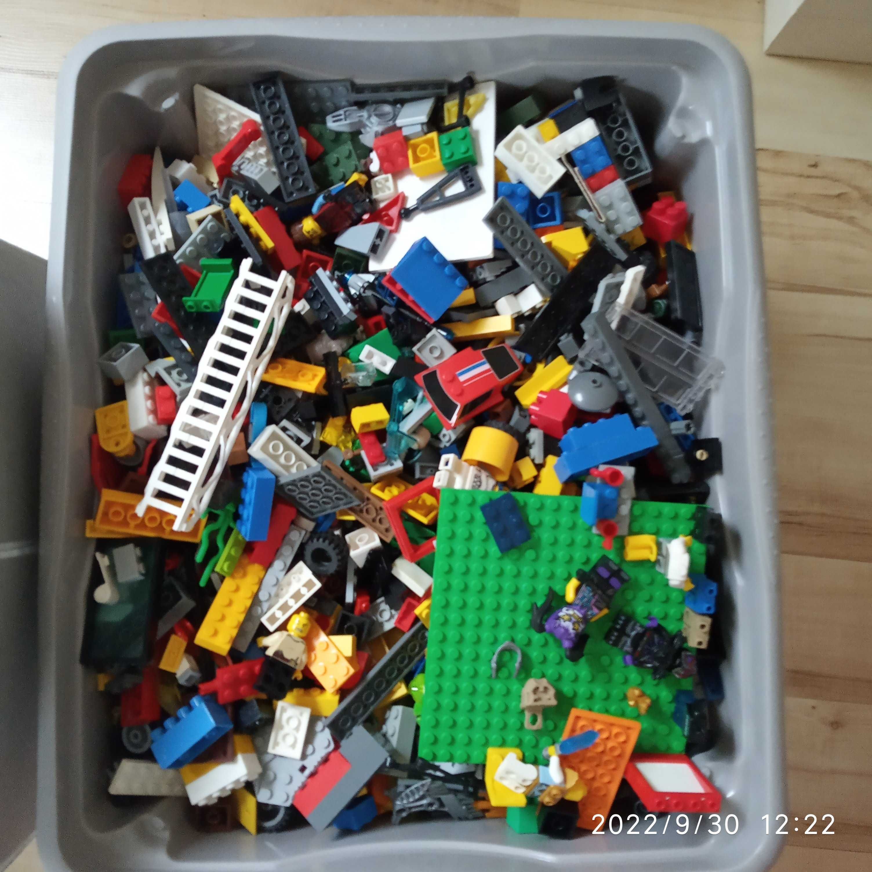 Klocki LEGO duża paka 12 kg gratis "Tomek I przyjaciele" żuraw