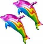 Delfin dmuchany kolorowy