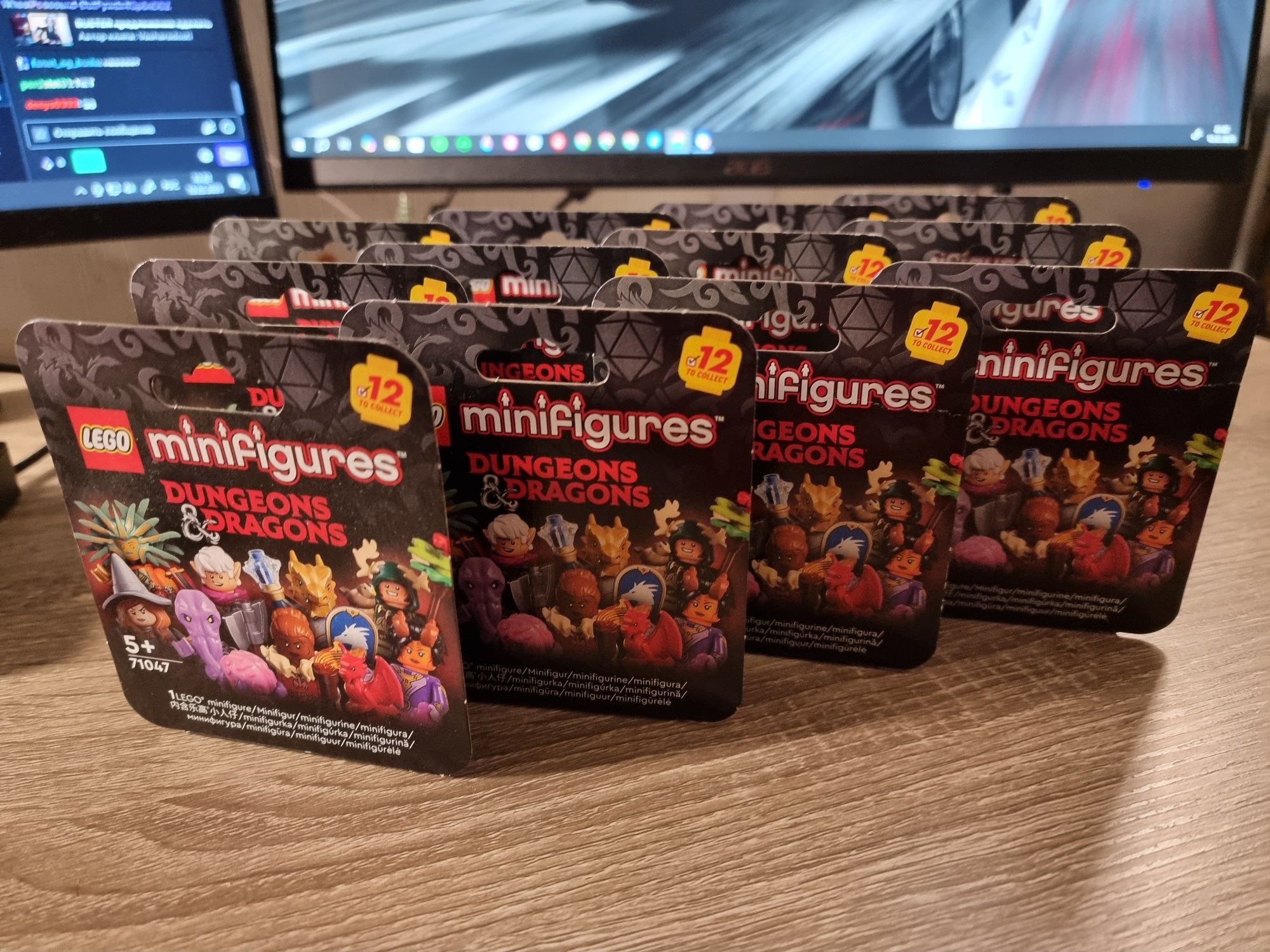 Lego 71047 Minifigures Dungeons & Dragons series new полная коллекция