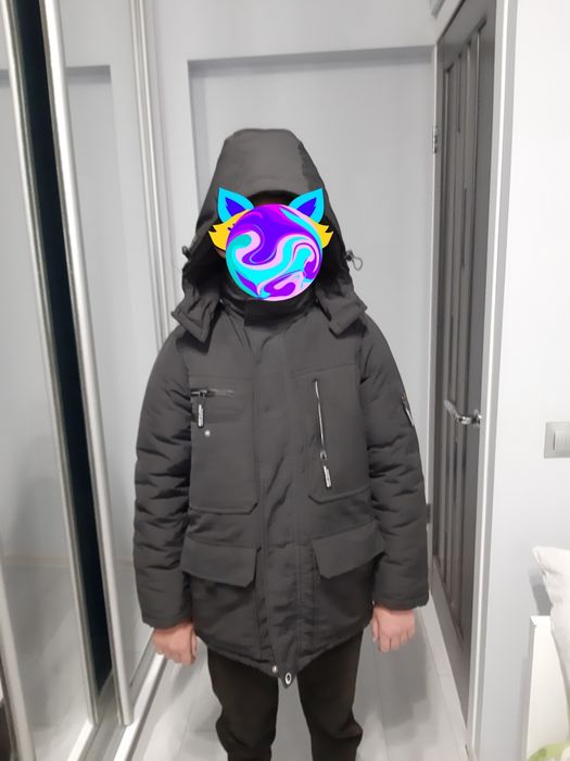 Куртка зимова(курточка зимняя) розмір 140/68