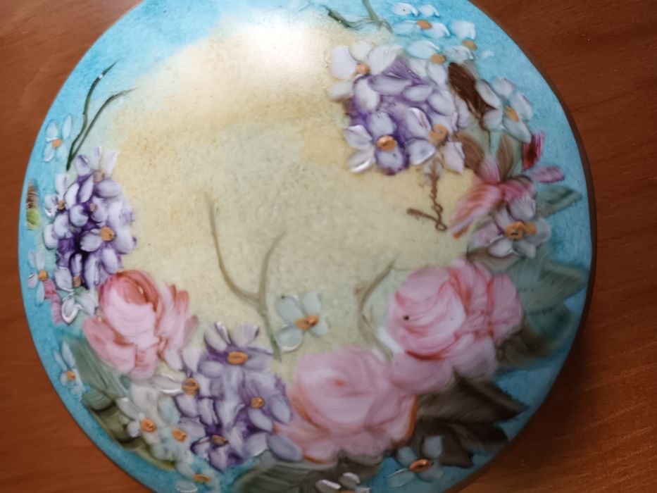 Caixa decorativa redonda