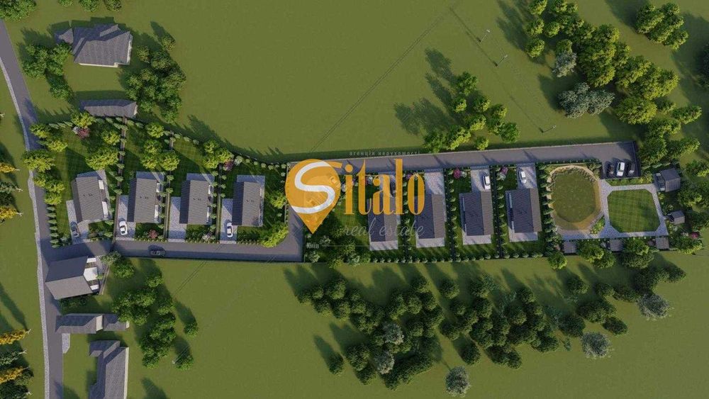 Компактний котедж у центрі с. Вишеньки, закрита територія. Без%