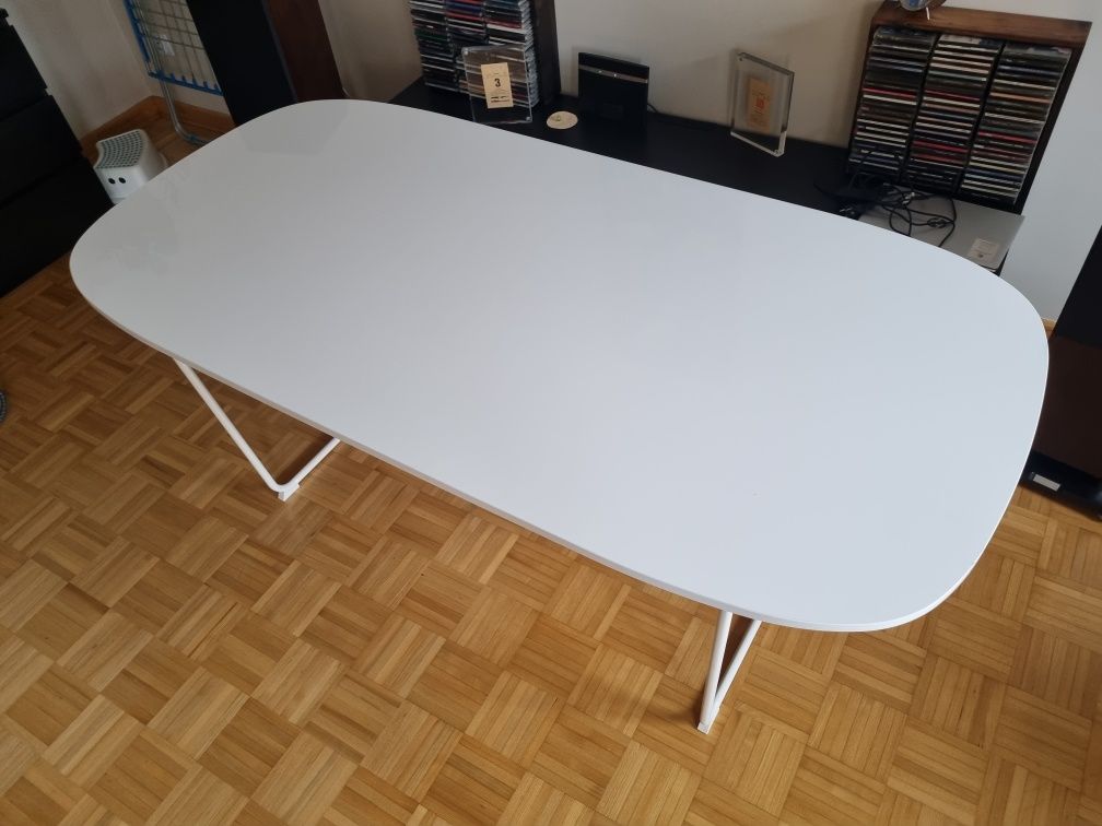 Biały duży stół IKEA 180 x 90 cm
