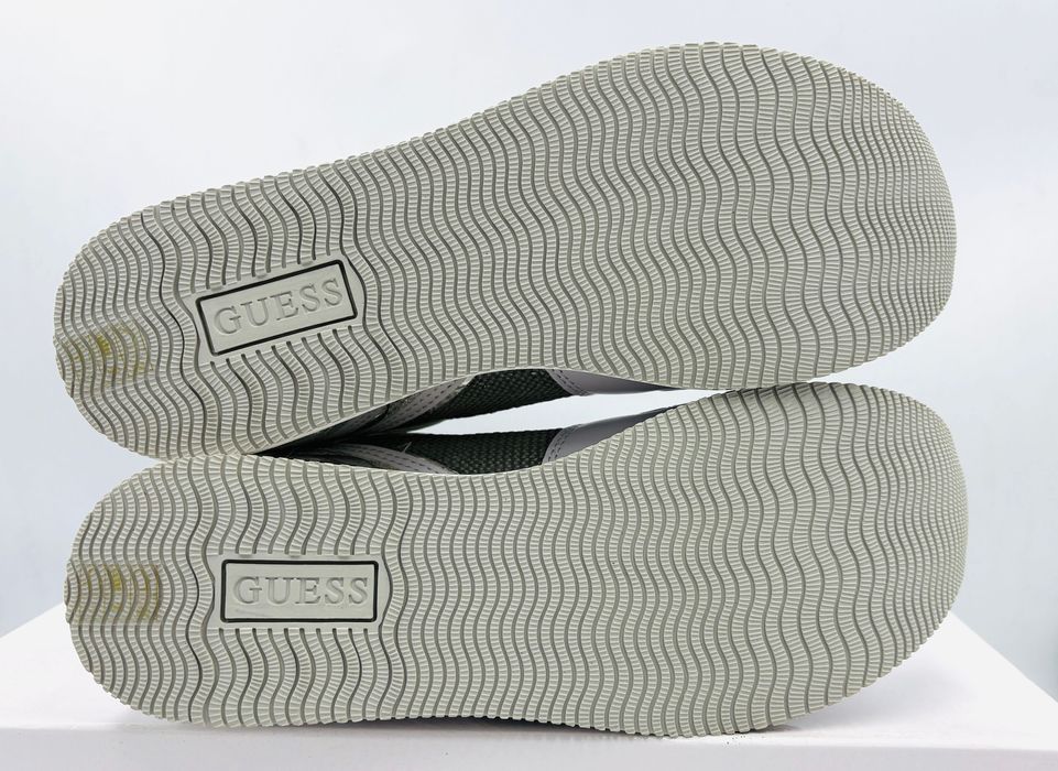 ‼️Nowe oryginalne sneakersy trampki GUESS białe srebrne 37 AZ 058