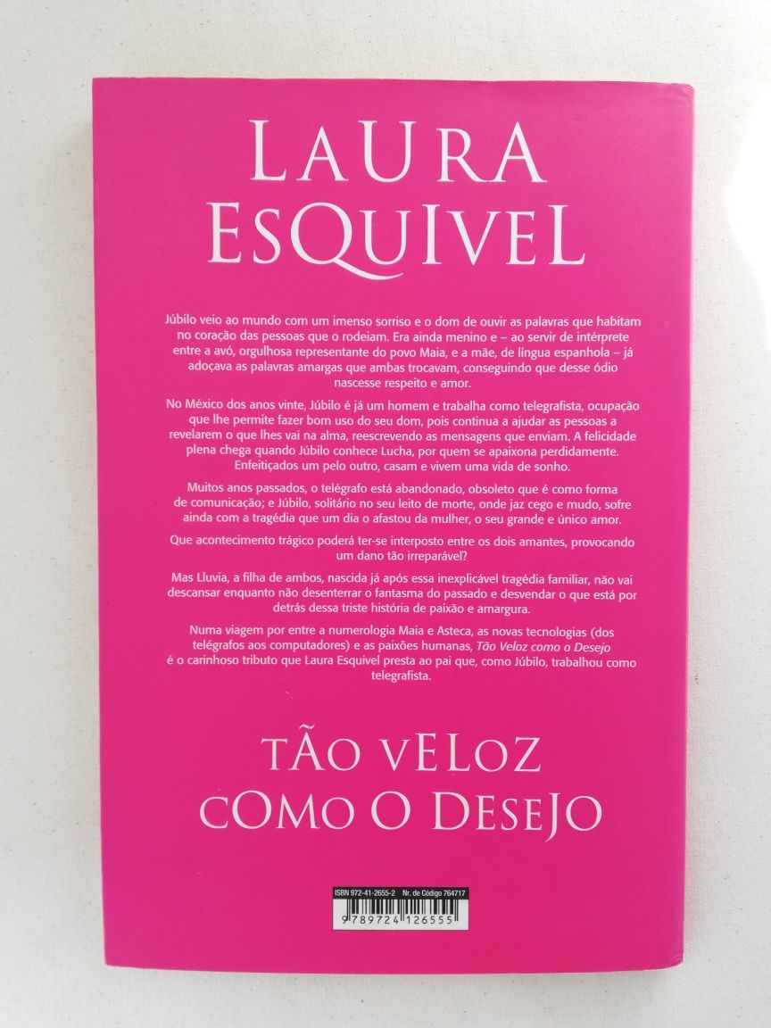 Tão veloz como o desejo Laura Esquivel