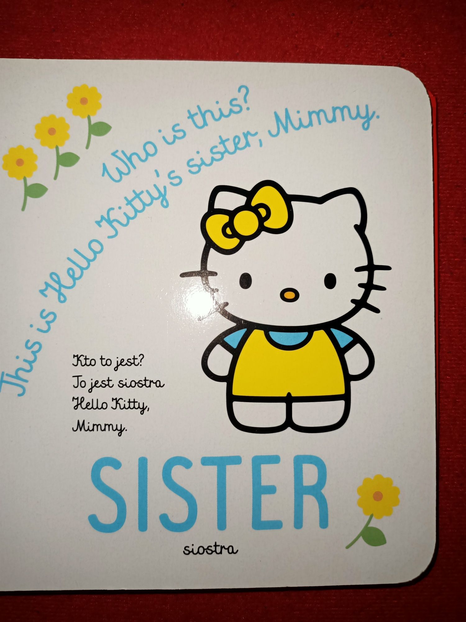 Angielski z Hello Kitty Rodzina Moje pierwsze  słówka
