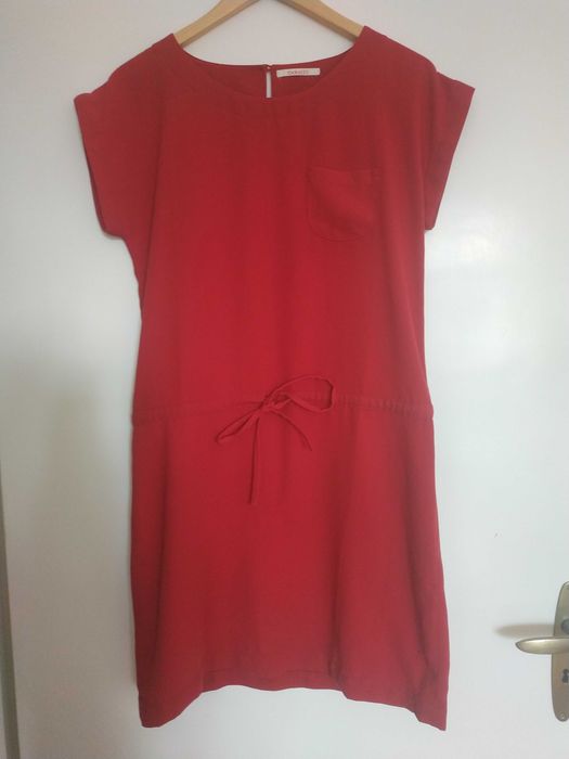 Różowa sukienka, CAMAIEU, rozmiar S