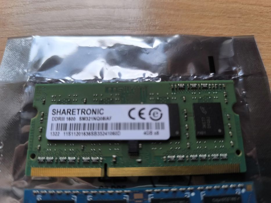 Pamięć RAM laptop DDR3 SODIMM 8GB 2x 4GB 1333 MHz 1600 MHz wysyłka!!!