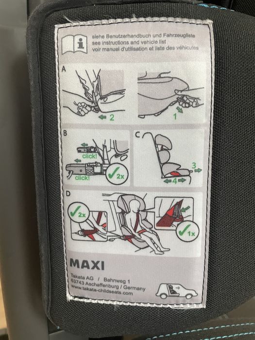 Fotelik samochodowy TAKATA MAXI