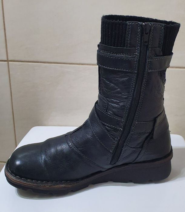 CAMEL ACTIVE roz. 6 40 SĶÓRA naturalna wnętrze ocieplane