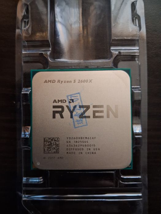 Procesor komputerowy AMD Ryzen 5 2600X 100% sprawny