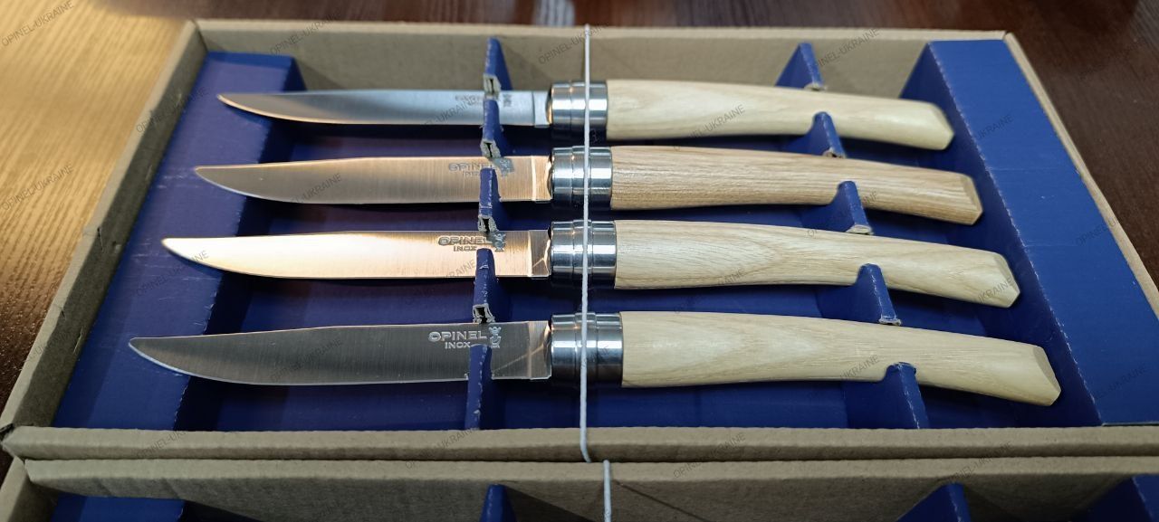 Opinel Table Chic набір з 4 столових ножів Франція нож для стейка