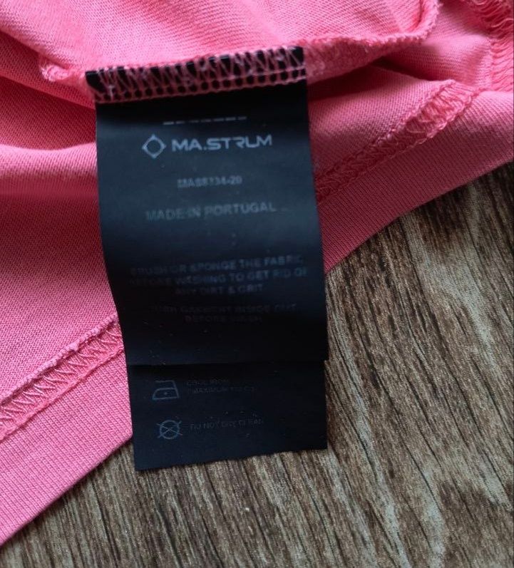 Розовая мужская футболка свитшот худи Mastrum размер XL