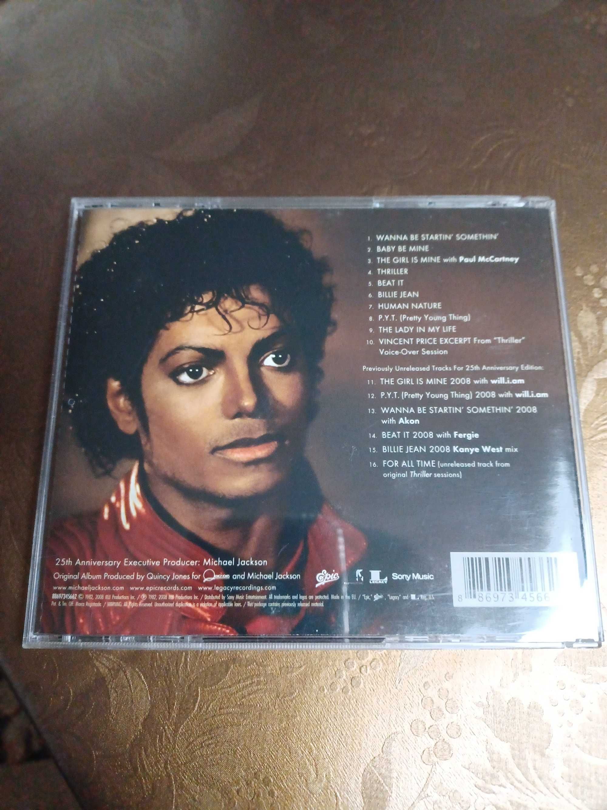 CD - Michael Jackson - 25 Thriller