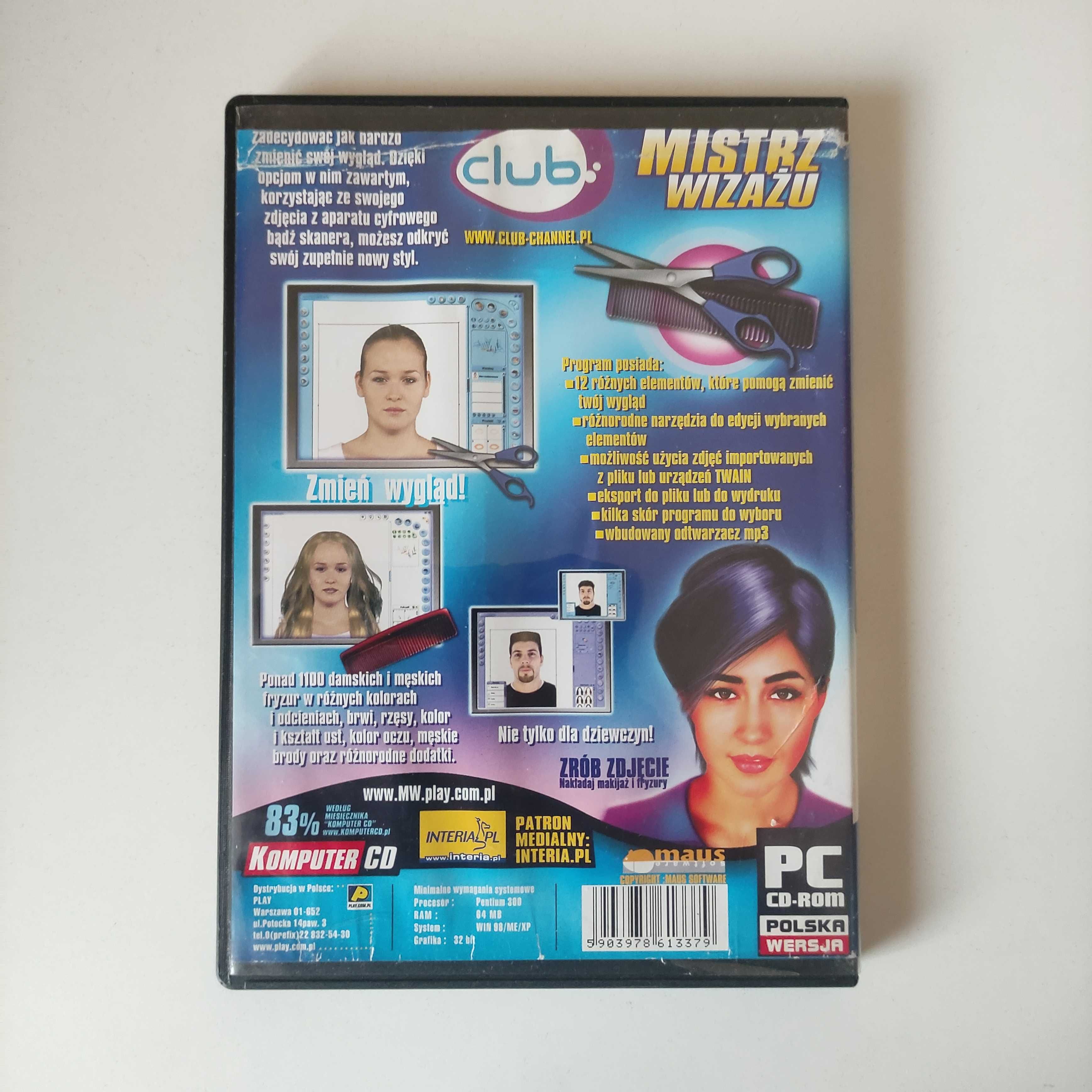Mistrz Wizażu - Zrób zdjęcie nakładaj makijarz i fryzury - Gra PC