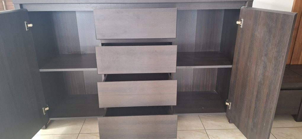 Komoda BRW Kaspian plus 2 szafki nocne