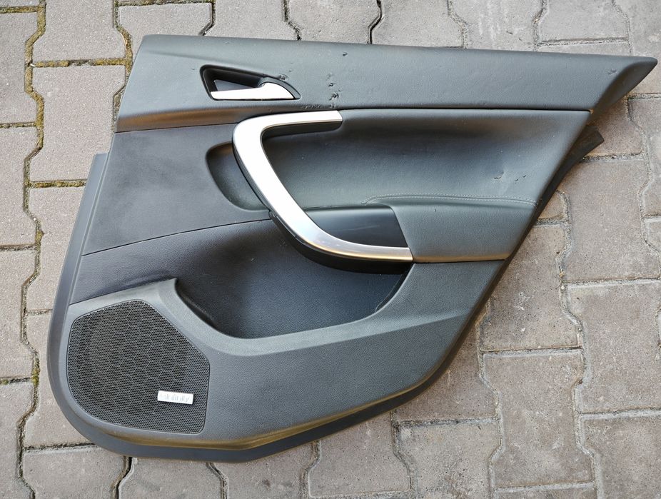 Opel Insignia A boczek tapicerka drzwi prawy tył tylny 09r Skóra Infin
