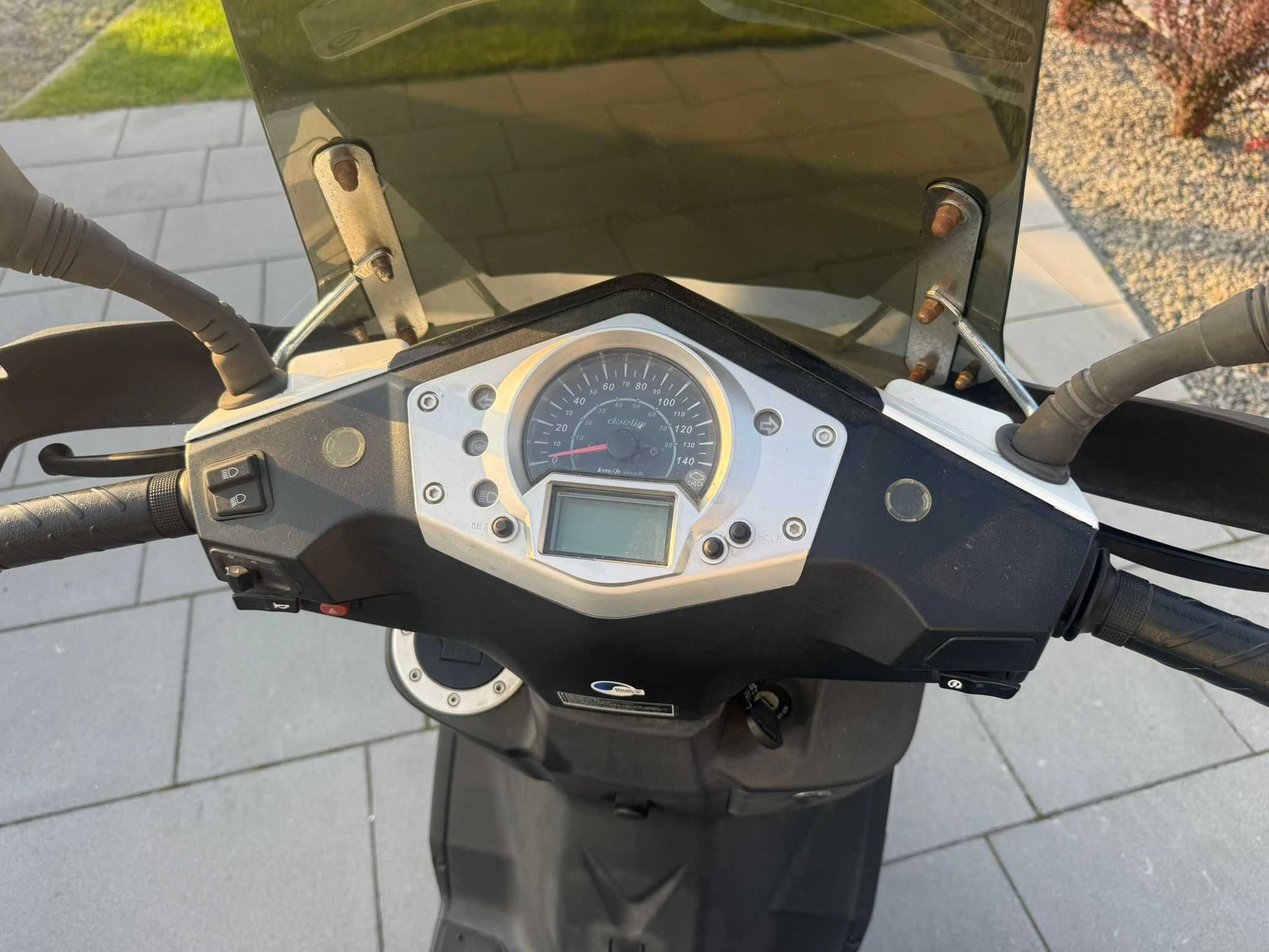 Daelim Otello 125 , 2017 rok, tylko 2600km, idealny.