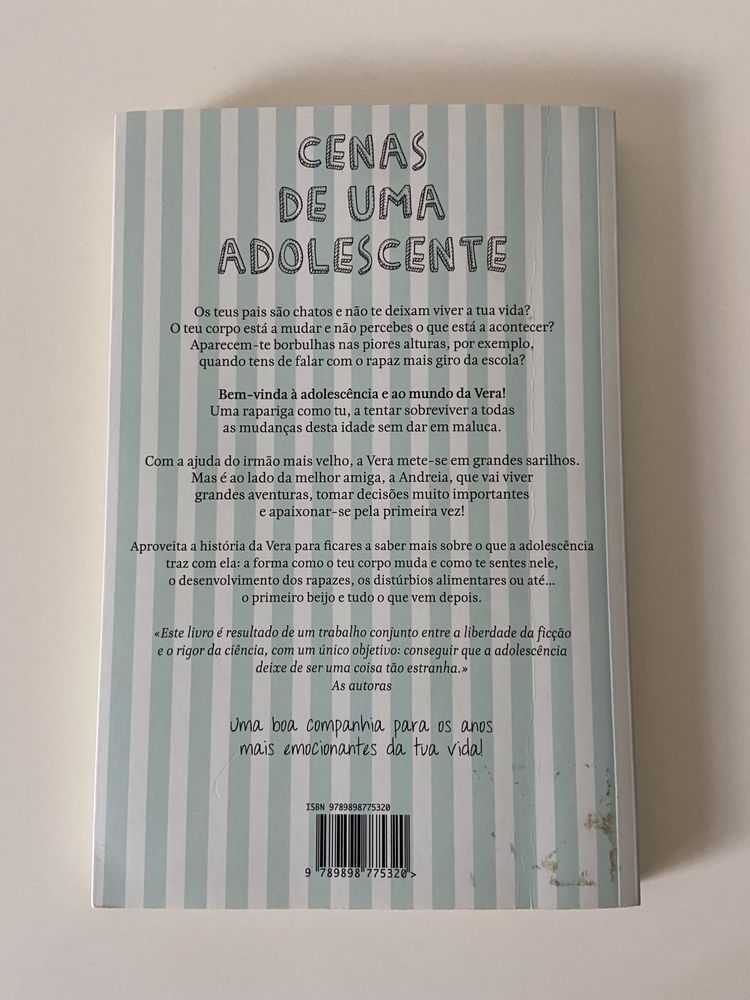 Livro “Cenas de uma Adoloscente”