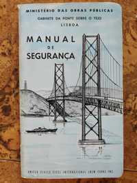 Manual de Segurança do Gabinete da Ponte sobre o Tejo (RARO)