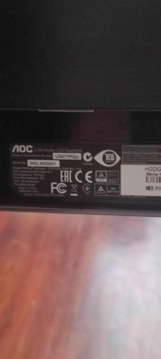 Monitor AOC U3477PQU