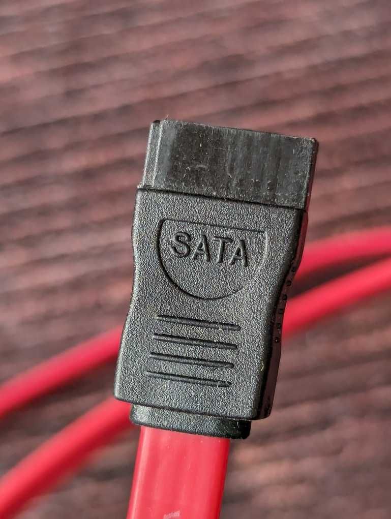 SATA кабель переходник красный 1м