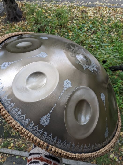 Останній день знижки‼️ Хендпан 10 нот 56 см Kurd D мінор‼️Золотий